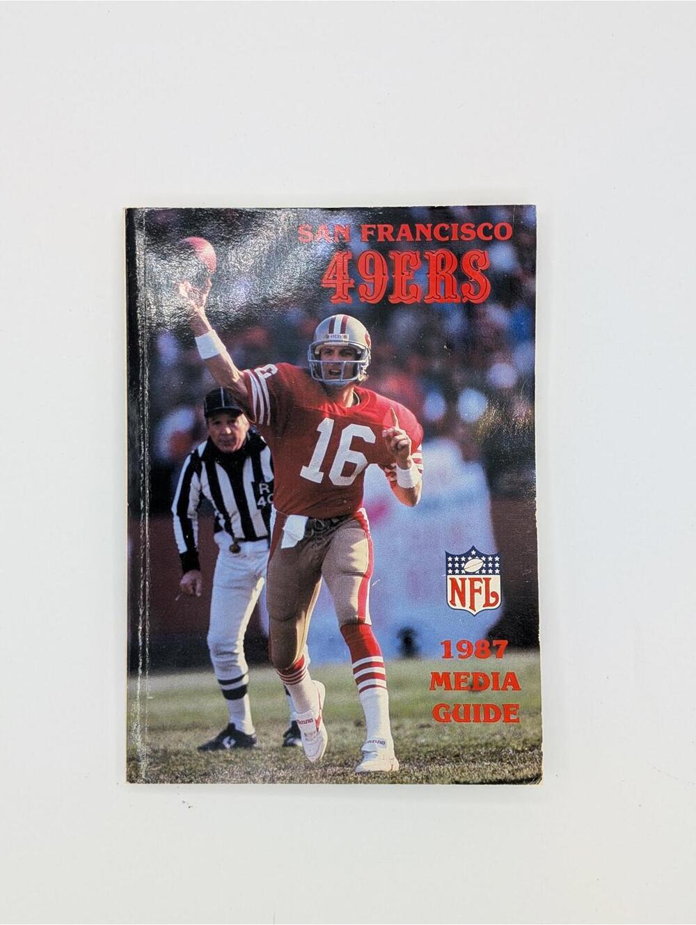 San Francisco 49ers 1987 NFL Media Guide Vintage Football Program